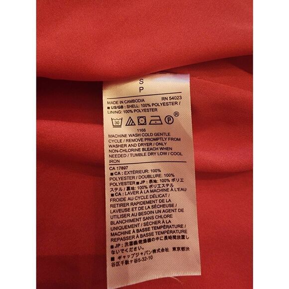 Banana Republic fall vibes square neck tiered dress size small - Picture 9 of 10